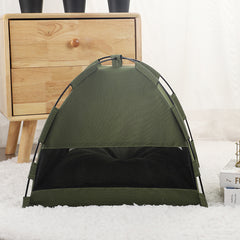 "Pet Tent Cooling Bed"