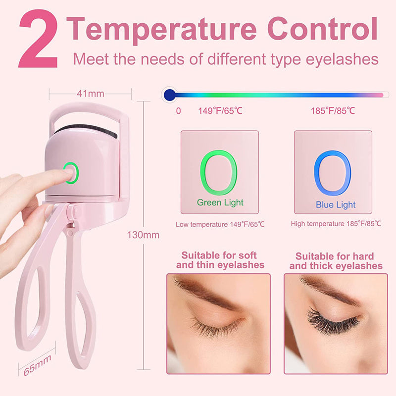 Portable Electric Heated Eyelash Curler