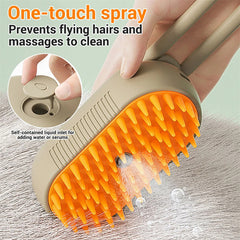 3-in-1 Pet Steam Brush