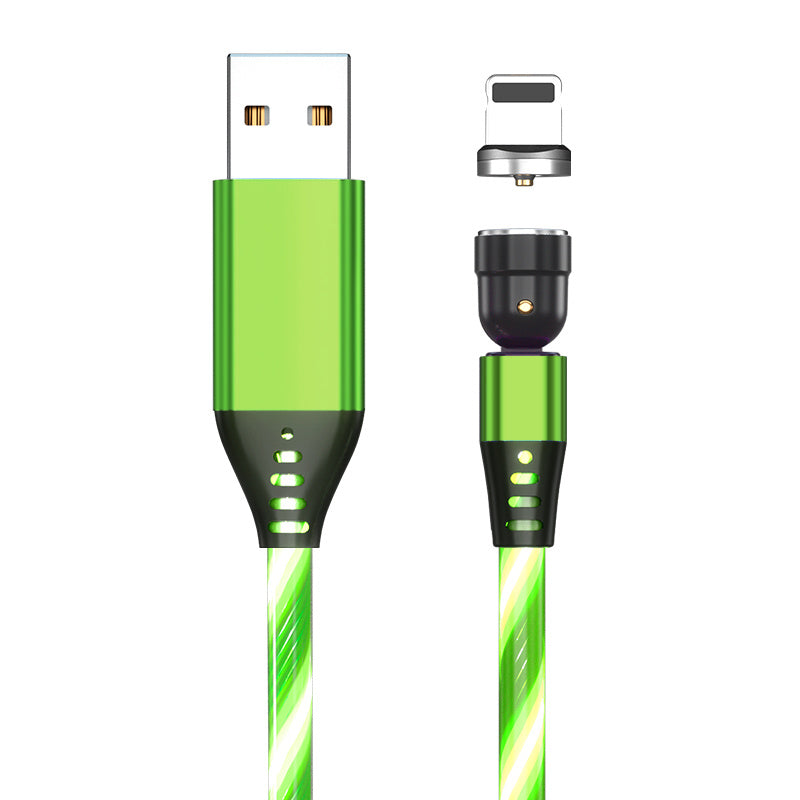 540° Rotate Luminous Magnetic Charging Cable