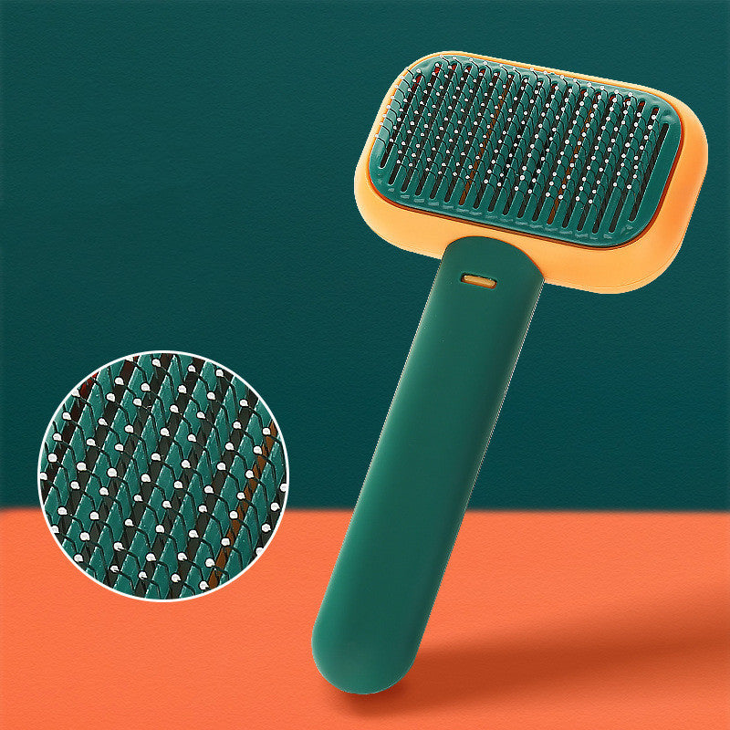 "Pet Hair Grooming Brush"