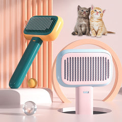 "Pet Hair Grooming Brush"