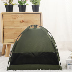 "Pet Tent Cooling Bed"