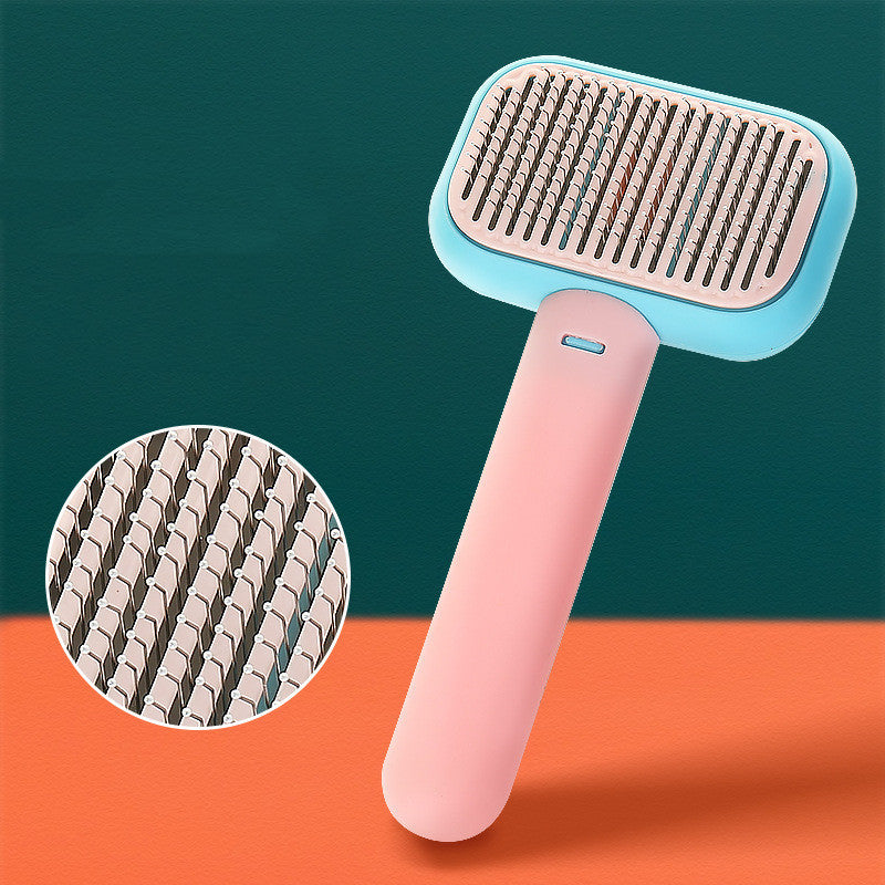 "Pet Hair Grooming Brush"