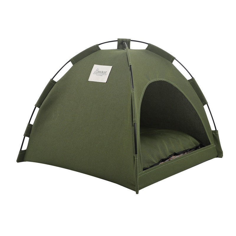 "Pet Tent Cooling Bed"